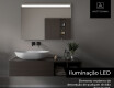 Espelho com iluminação LED L12 para casa de banho #6