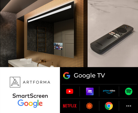 Espelho com iluminação LED L12 para casa de banho #5