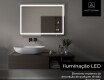 Espelho com iluminação LED L15 para casa de banho #6