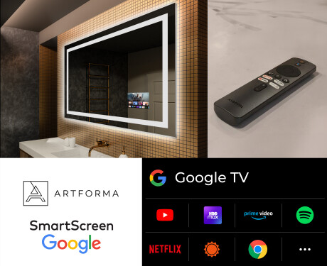 Espelho com iluminação LED L15 para casa de banho #5