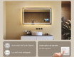 Espelho com iluminação LED L15 para casa de banho 120x80cm - SmartScreen, DualColor #6