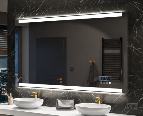 Espelho com iluminação LED L47 para casa de banho #10