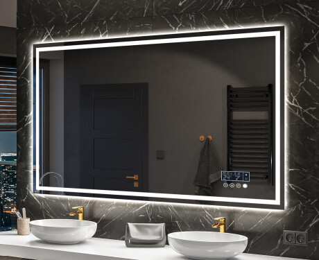 Espelho com iluminação LED L49 para casa de banho #10