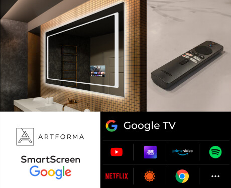 Espelho com iluminação LED L61 para casa de banho #5