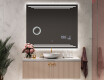 Espelho com iluminação LED L75 para casa de banho #9