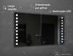 Espelho LED a pilhas L03 #4
