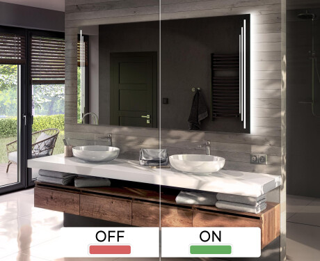 Espelho LED a pilhas L27 #3