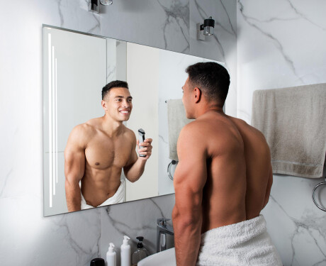 Espelho LED a pilhas L27 #6