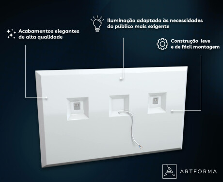 Espelho LED - SlimLine L47 #3