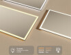 Espelho com iluminação LED para casa de banho 120x70cm com luz LED fria de 7000K, luz quente de 3000K ou luz neutra de 4500K #3