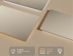 Espelho com iluminação LED para casa de banho 120x70cm com luz LED fria de 7000K, luz quente de 3000K ou luz neutra de 4500K #3