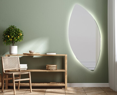 Espelho de Banheiro com LED em Formato Irregular L221 #2
