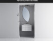 Espelho de Banheiro com LED em Formato Irregular L221 #3