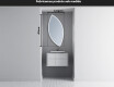 Espelho de Banheiro com LED em Formato Irregular L222 #5