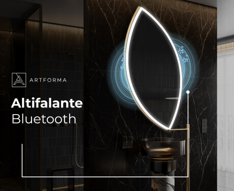 Espelho de Banheiro com LED em Formato Irregular L222 #6