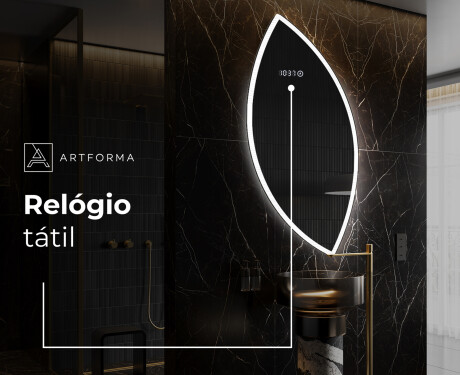 Espelho de Banheiro com LED em Formato Irregular L222 #7