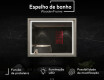 Espelho Led Com Moldura WoodenFrame #3