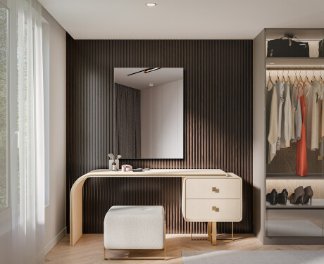 Espelho retangular vertical L198 #2