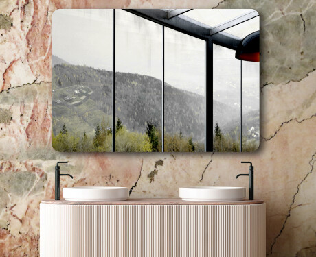 Espelho arredondados L199 #6