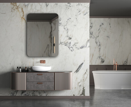 Espelho arredondados vertical L200 #5