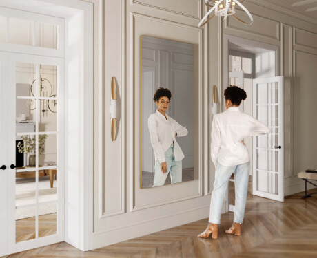 Espelho retangular com moldura L197 #7