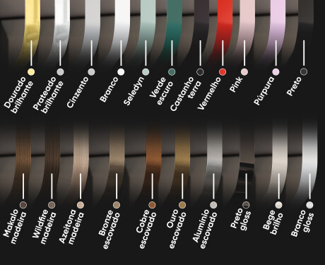 Espelho arredondados com moldura L201 #3