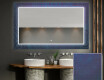 Espelho Decorativo Com Iluminação Para O Quarto De Banho - Blue Drawing #1