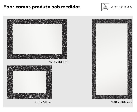 Espelho Decorativo Com Iluminação Para O Quarto De Banho - Dotts #2