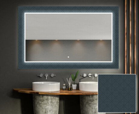 Espelho Decorativo Com Iluminação Para O Quarto De Banho - Elegant #1