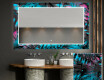 Espelho Decorativo Com Iluminação Para O Quarto De Banho - Fluo Tropic #1