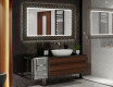 Espelho Decorativo Com Iluminação Para O Quarto De Banho - Goldy Palm #2