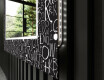 Espelho Decorativo Com Iluminação Para O Quarto De Banho - Gothic #11