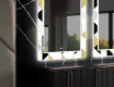 Rectangulares Espelho Decorativo Com Iluminação Para O Comedor - Geometric Patterns #11