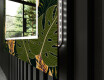 Rectangulares Espelho Decorativo Com Iluminação Para O Corredor - Botanical Flowers #11