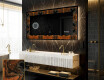Espelho Decorativo Com Iluminação LED - Mosaic Dreams