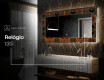 Espelho Decorativo Com Iluminação LED - Mosaic Dreams #5