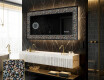 Espelho Decorativo Com Iluminação LED - Natural Stones