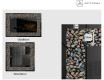 Espelho Decorativo Com Iluminação LED - Natural Stones #2