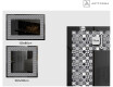 Espelho Decorativo Com Iluminação LED - Geometric Symphony #2