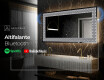 Espelho Decorativo Com Iluminação LED - Geometric Symphony #7