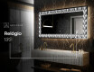 Espelho Decorativo Com Iluminação LED - Vintage Vibes #6