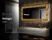 Espelho Decorativo Com Iluminação LED - Midnight Mirage #6