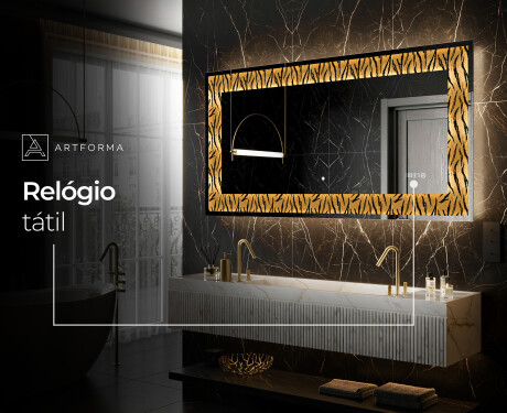 Espelho Decorativo Com Iluminação LED - Midnight Mirage #6