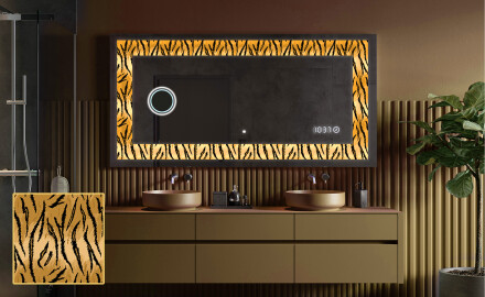 Espelho Decorativo Com Iluminação LED - Midnight Mirage