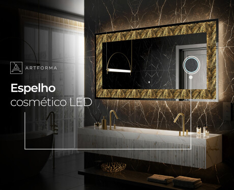 Espelho Decorativo Com Iluminação LED - Tropical Paradise #8
