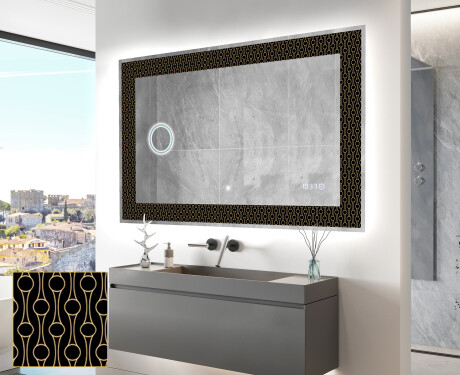 Espelho Decorativo Com Iluminação LED - Nordic Charm