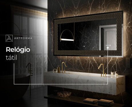Espelho Decorativo Com Iluminação LED - Nordic Charm #5