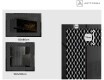 Espelho Decorativo Com Iluminação LED - Modern Masterpiece #2
