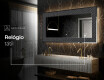 Espelho Decorativo Com Iluminação LED - Modern Masterpiece #6