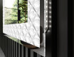 Espelho Decorativo Com Iluminação LED - Marble Uplift #3